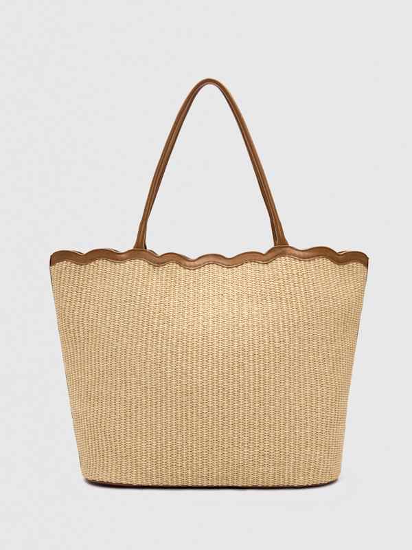 Isabella Tote - Natural Raffia
